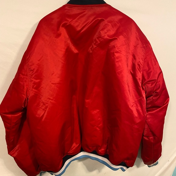 Red Brooklyn bomber XXXL PUFFY jacket - Picture 4 of 4